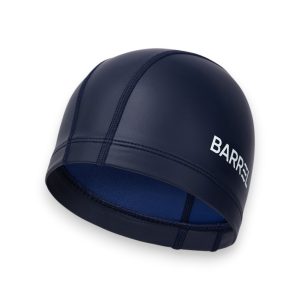 Barrel Basic Silitex Swim Cap-NAVY