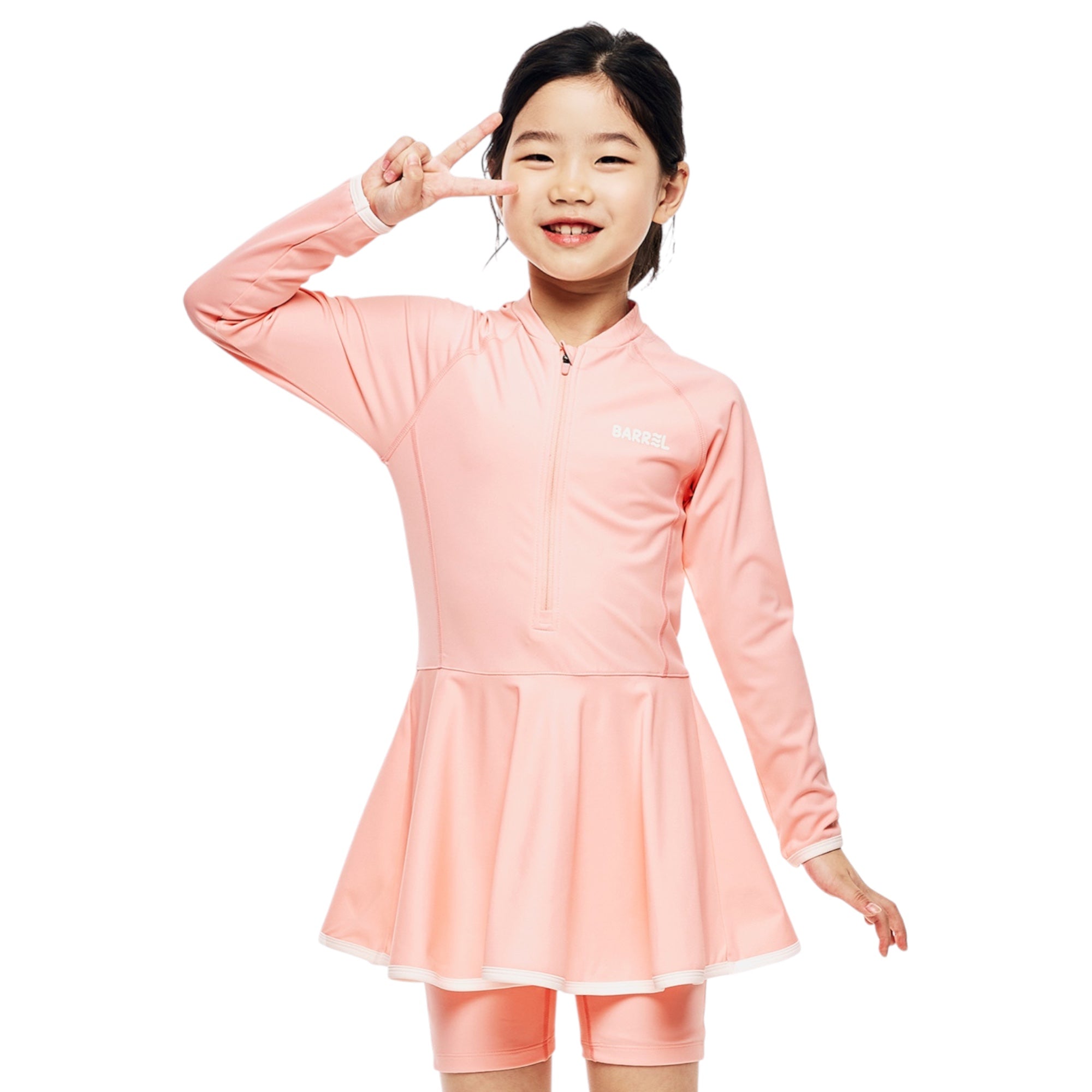 Barrel Girls Essential Skirt Rashsuit-PINK