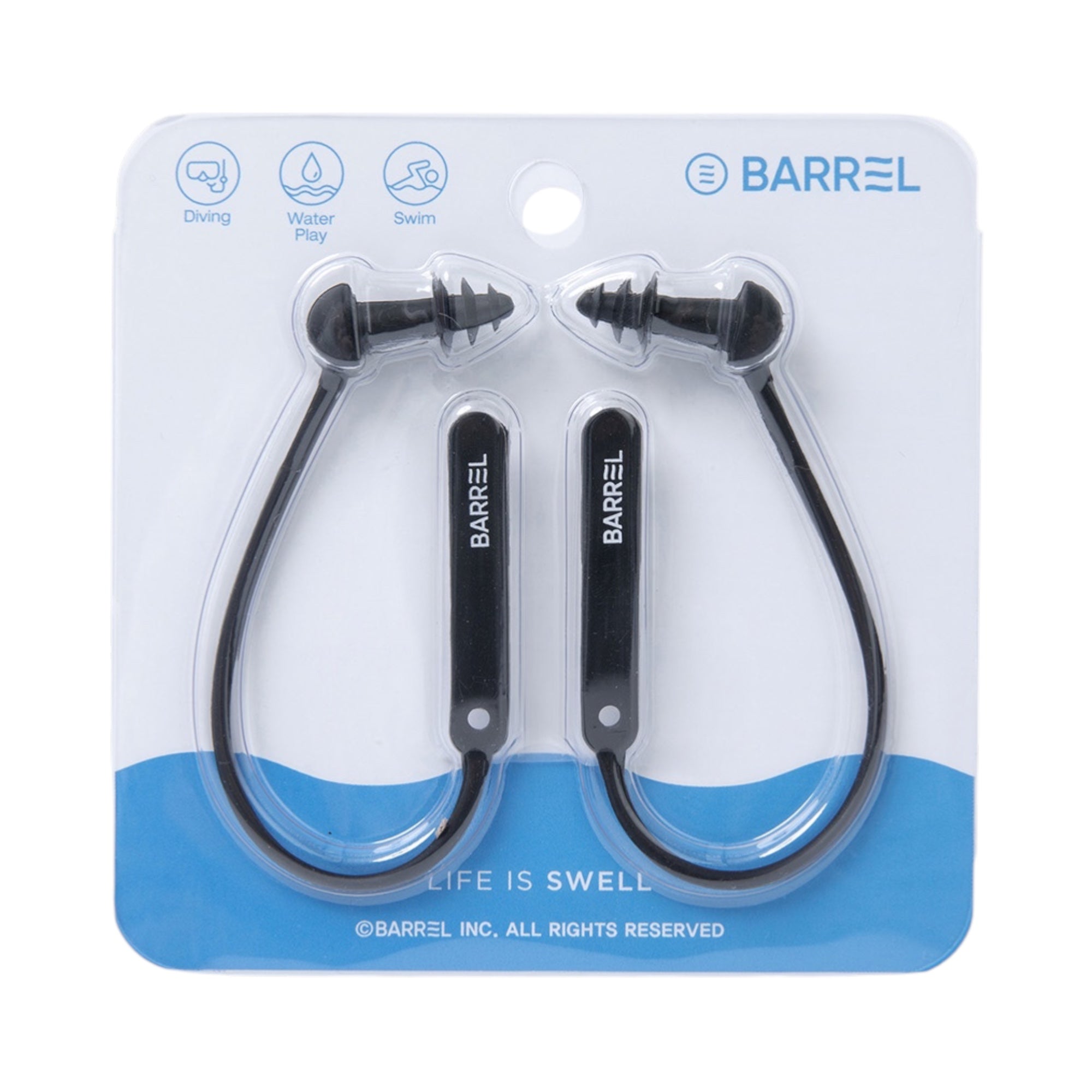 Barrel Hang On Earplug-BLACK - Image 3