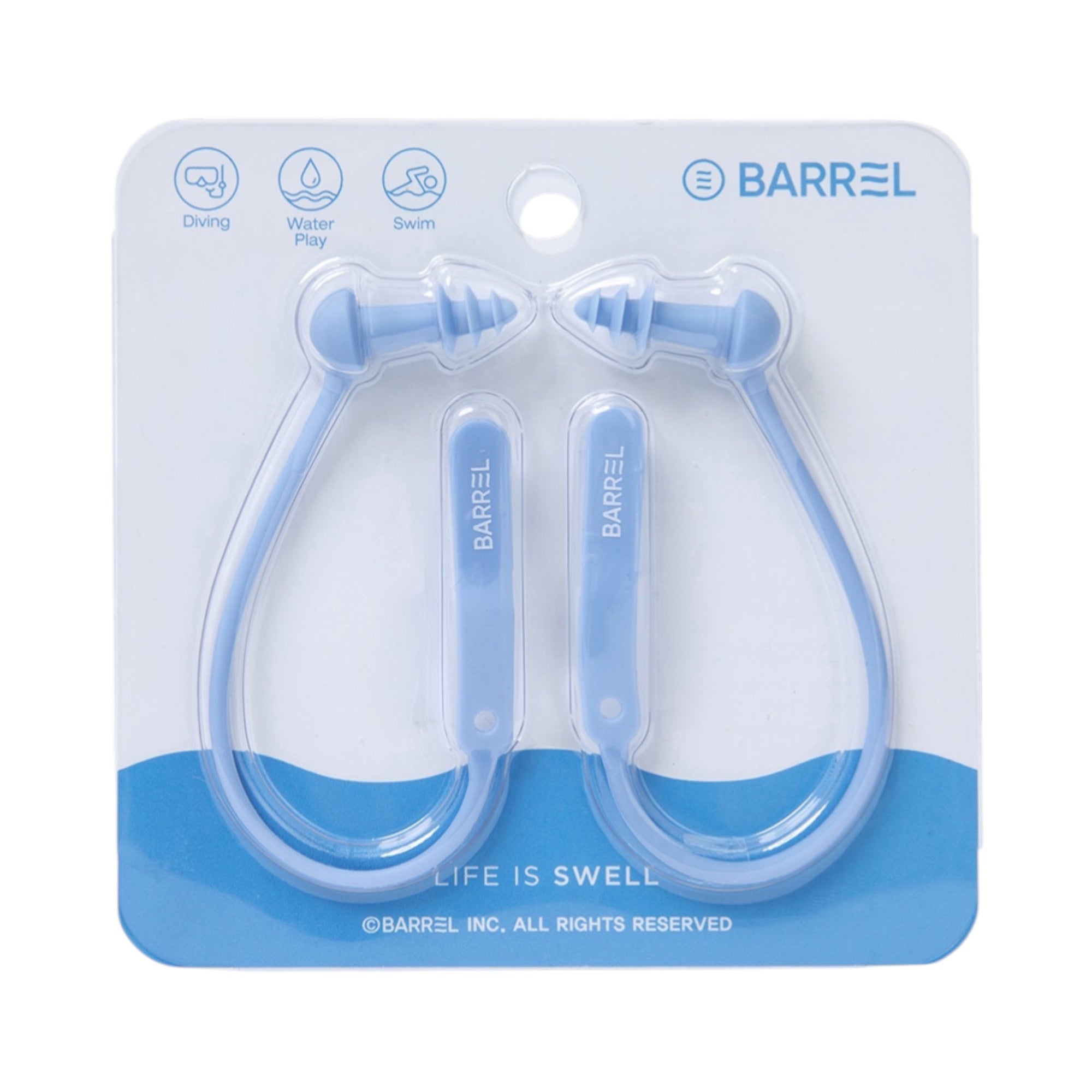 Barrel Hang On Earplug-BLUE - Image 3