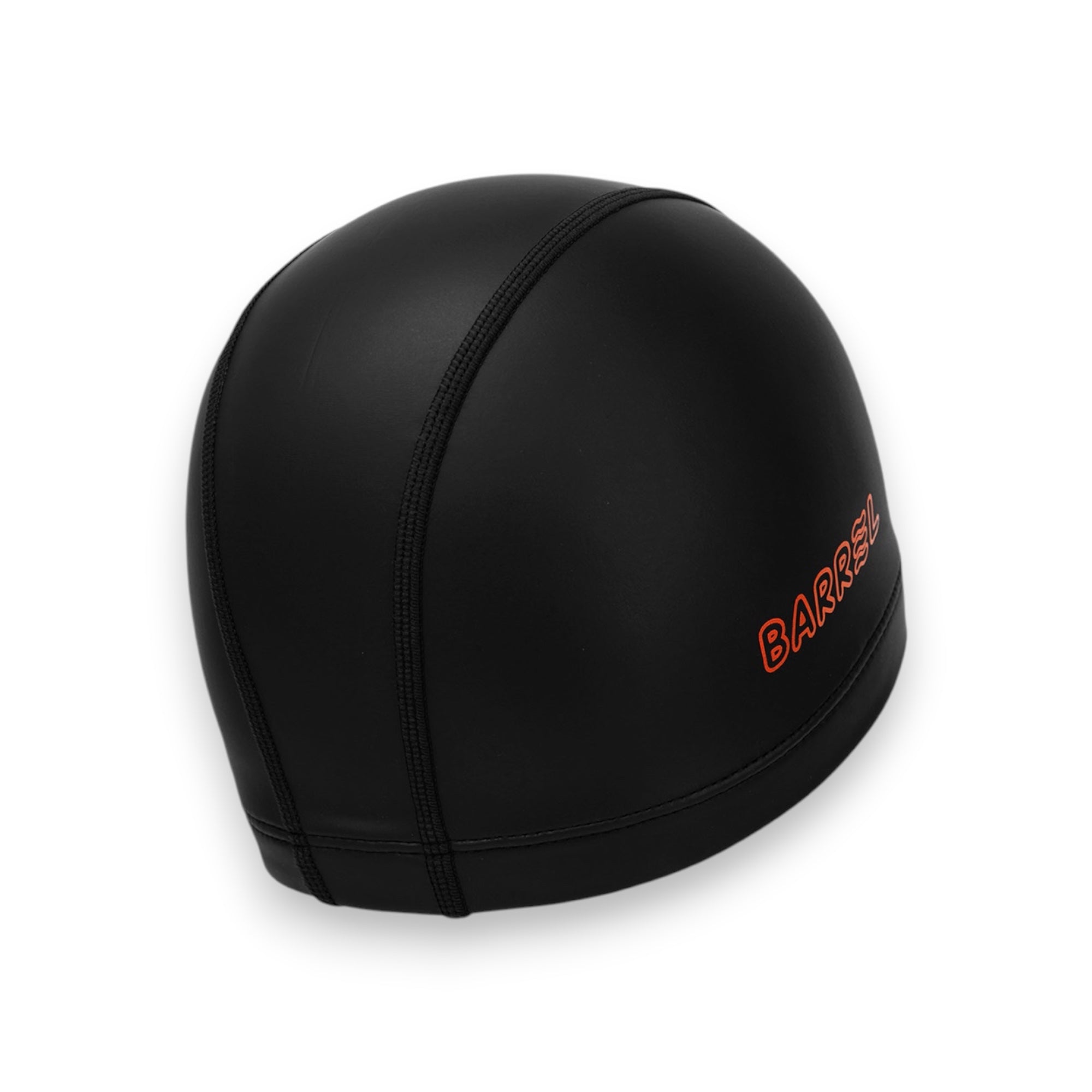 Barrel Kids Basic Silitex Swim Cap-BLACK - Image 3