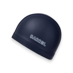 Barrel Kids Basic Silitex Swim Cap-NAVY