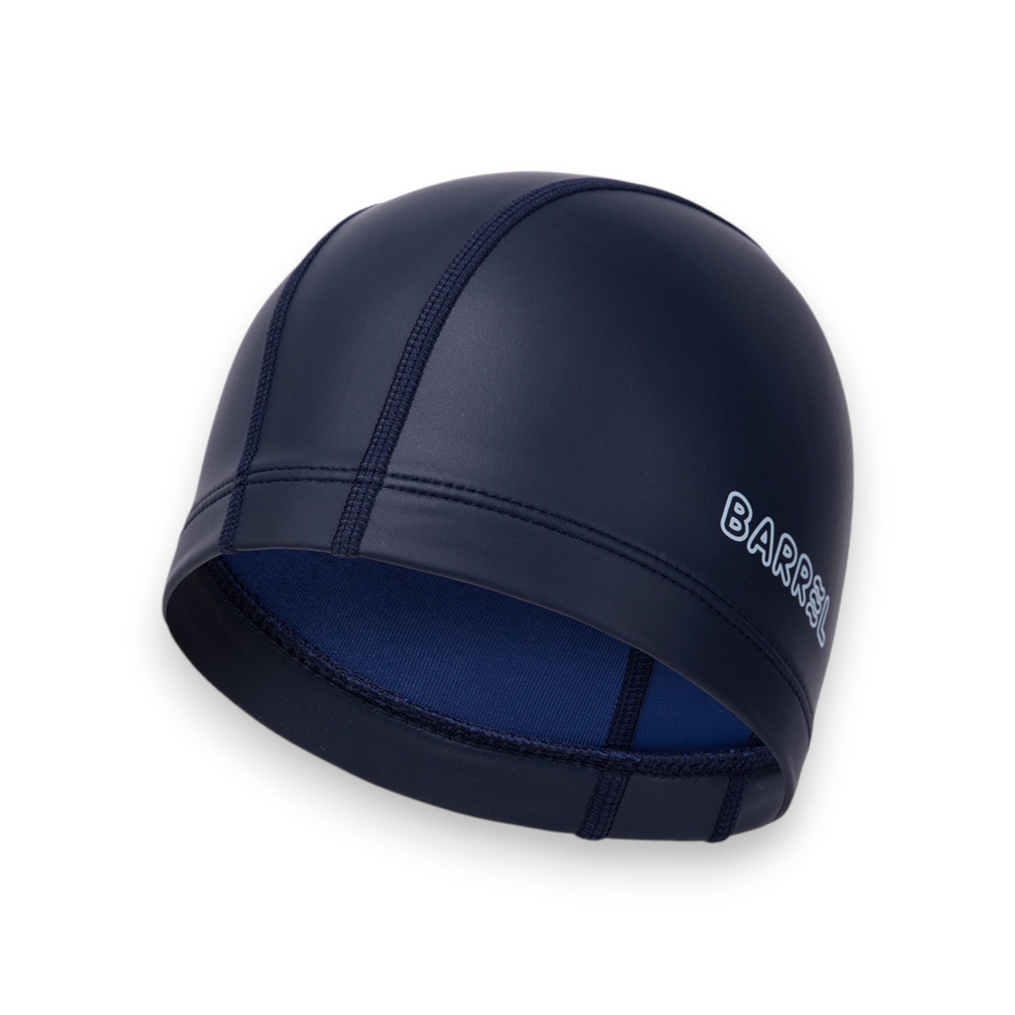 Barrel Kids Basic Silitex Swim Cap-NAVY - Image 2