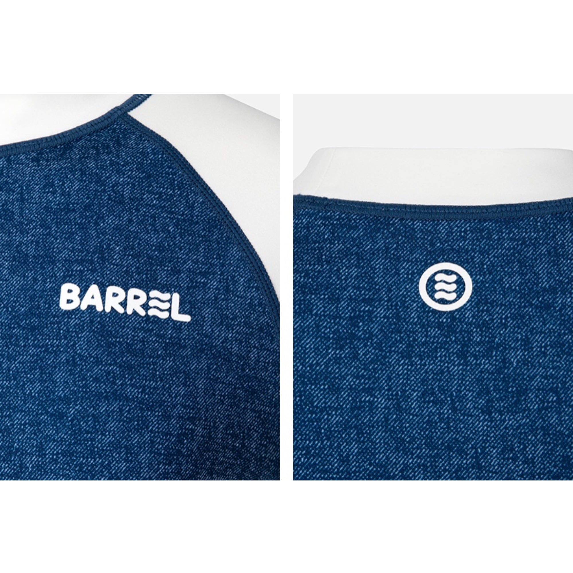 Barrel Kids Essential Colorblock Rashguard-INDIGO - Image 5