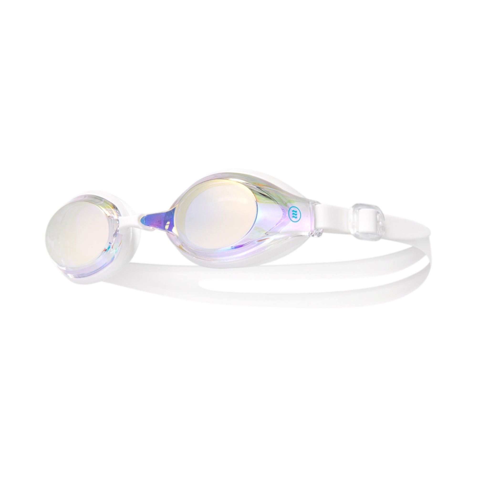 Barrel Kids Mirror Swim Goggles-WHITE