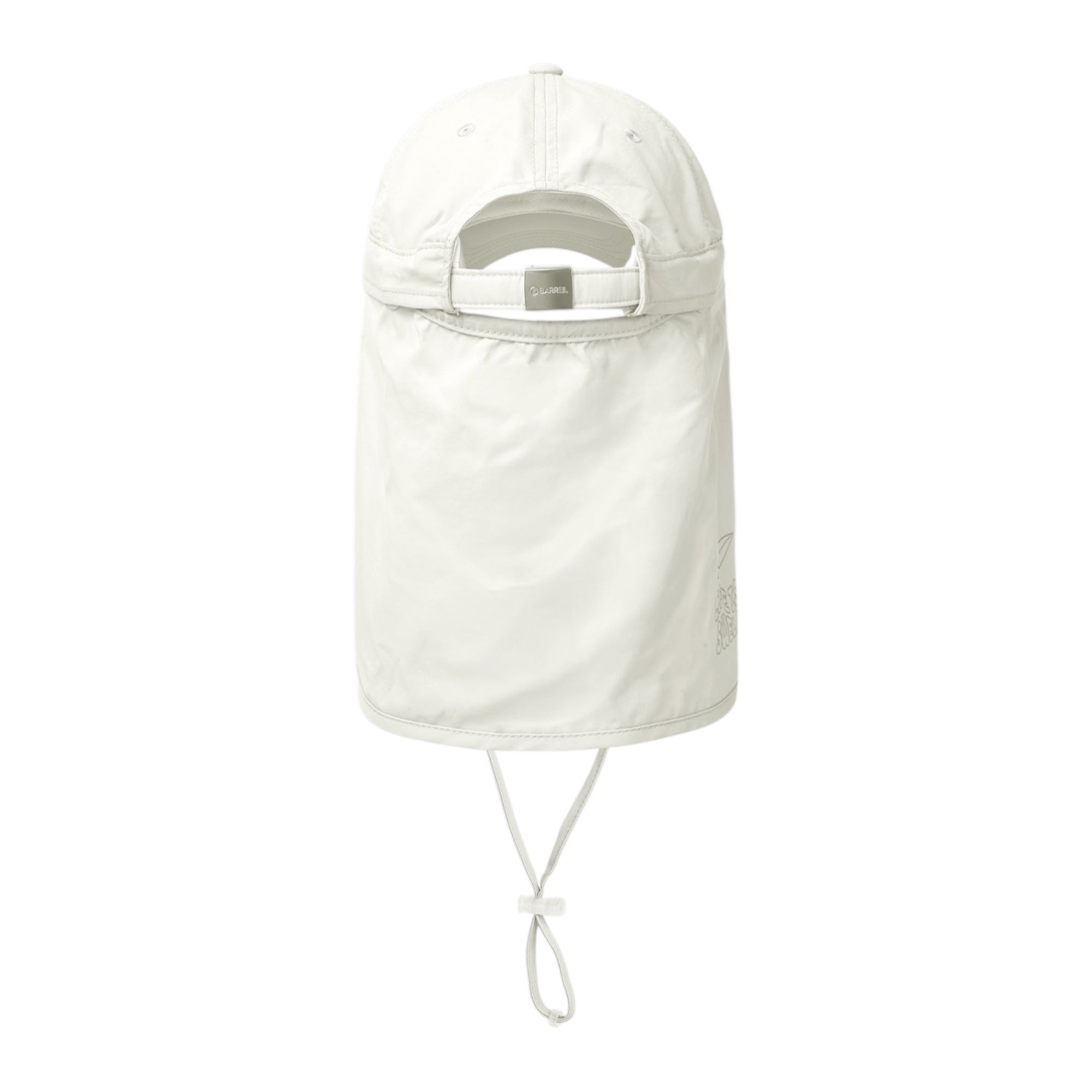 Barrel Kids Stamp Aqua Cap-IVORY - Image 2