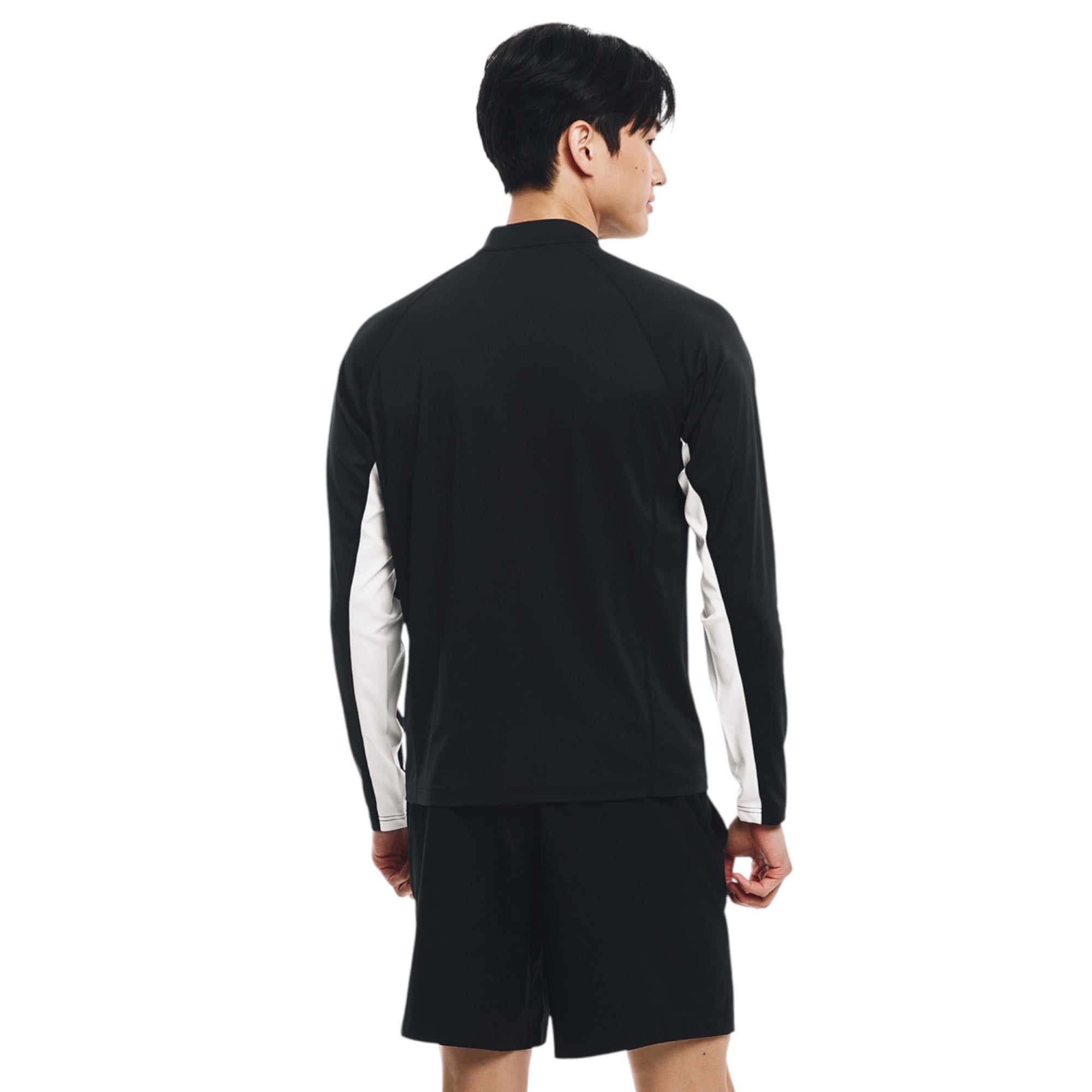Barrel Men Essential CB Relax Zip Rashguard-BLACK - Image 2