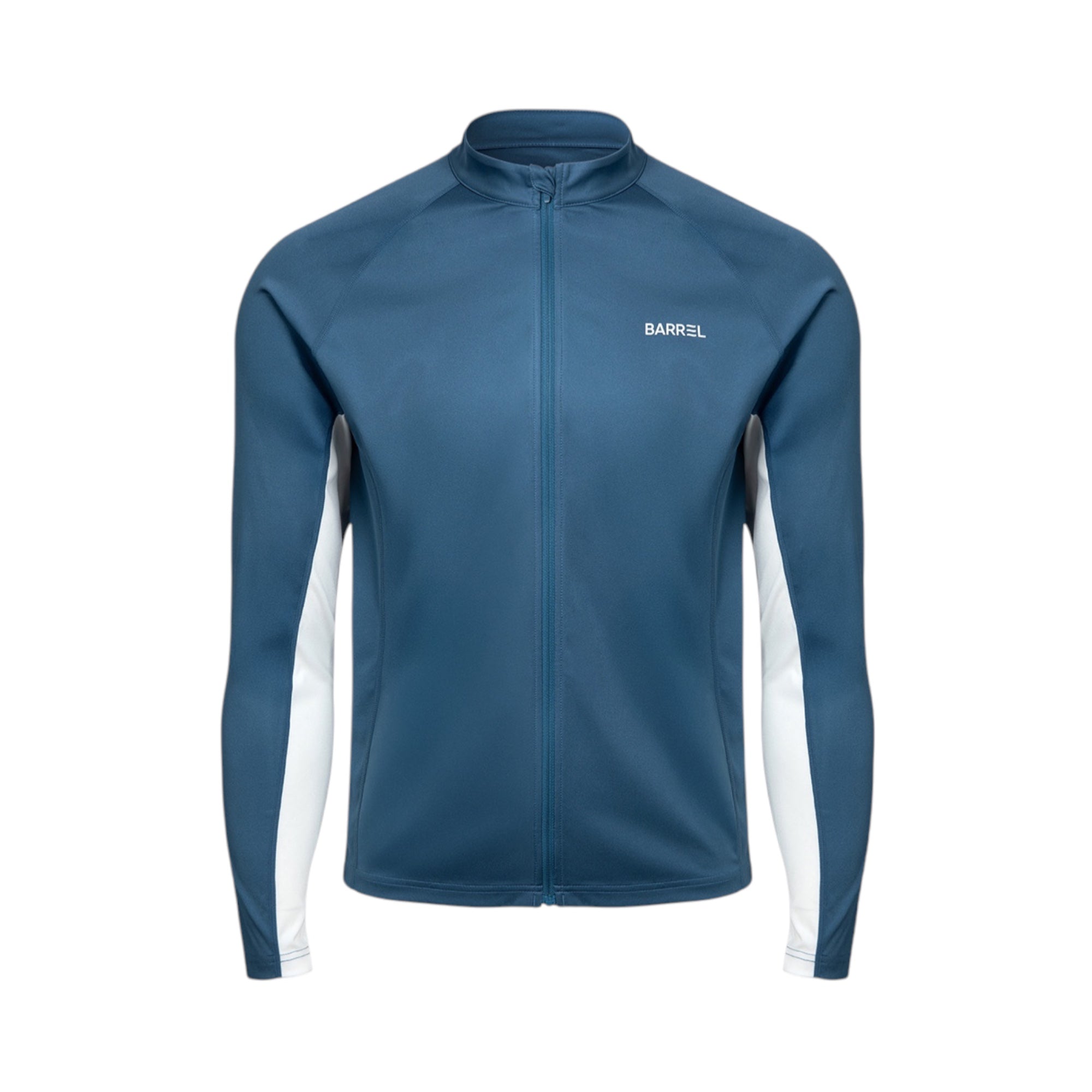 Barrel Men Essential CB Relax Zip Rashguard-INDIGO - Image 3