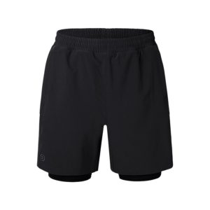 Barrel Men Essential Half Leggings Shorts-BLACK