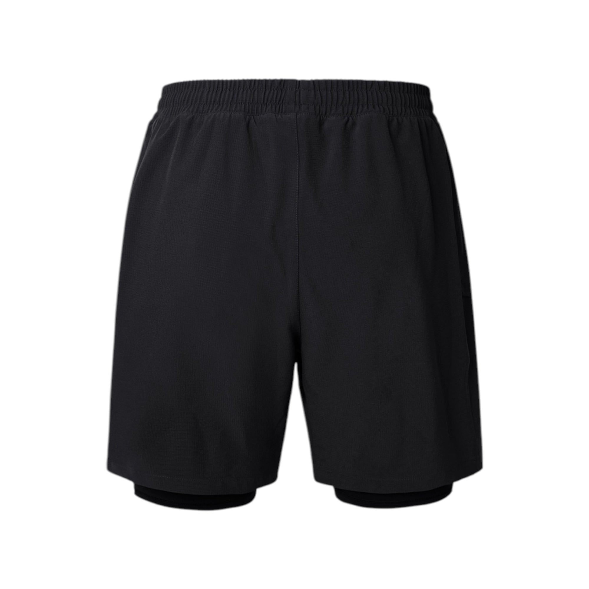 Barrel Men Essential Half Leggings Shorts-BLACK - Image 2
