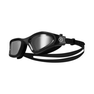 Barrel Open Water Mirror Swim Goggles-BLACK