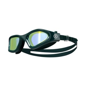 Barrel Open Water Mirror Swim Goggles-GREEN