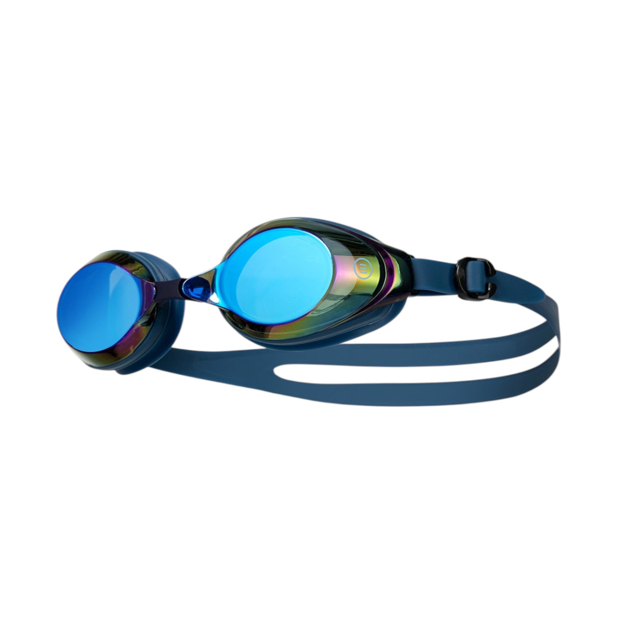 Barrel Training Mirror Swim Goggles-NAVY