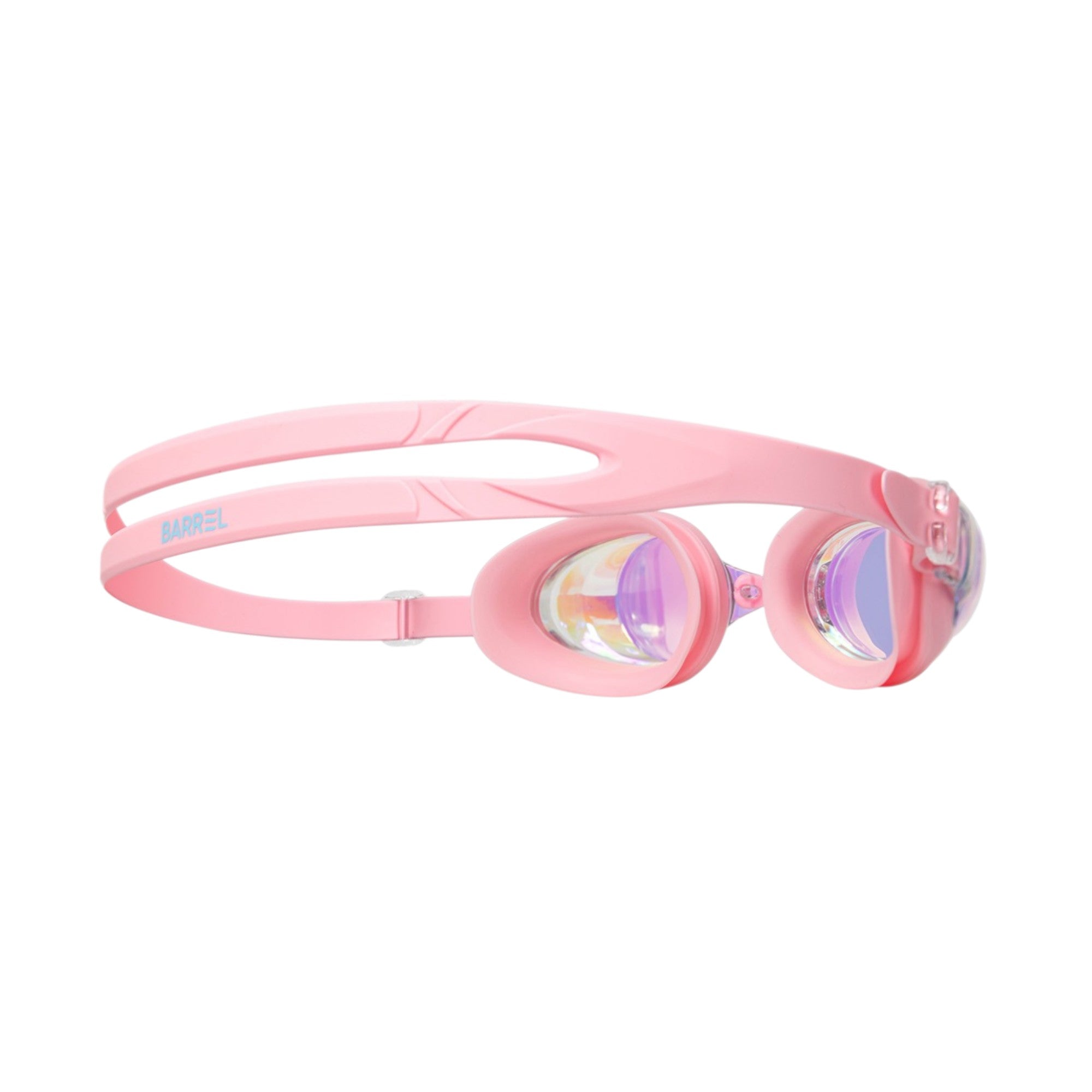 Barrel Training Mirror Swim Goggles-PINK - Image 2
