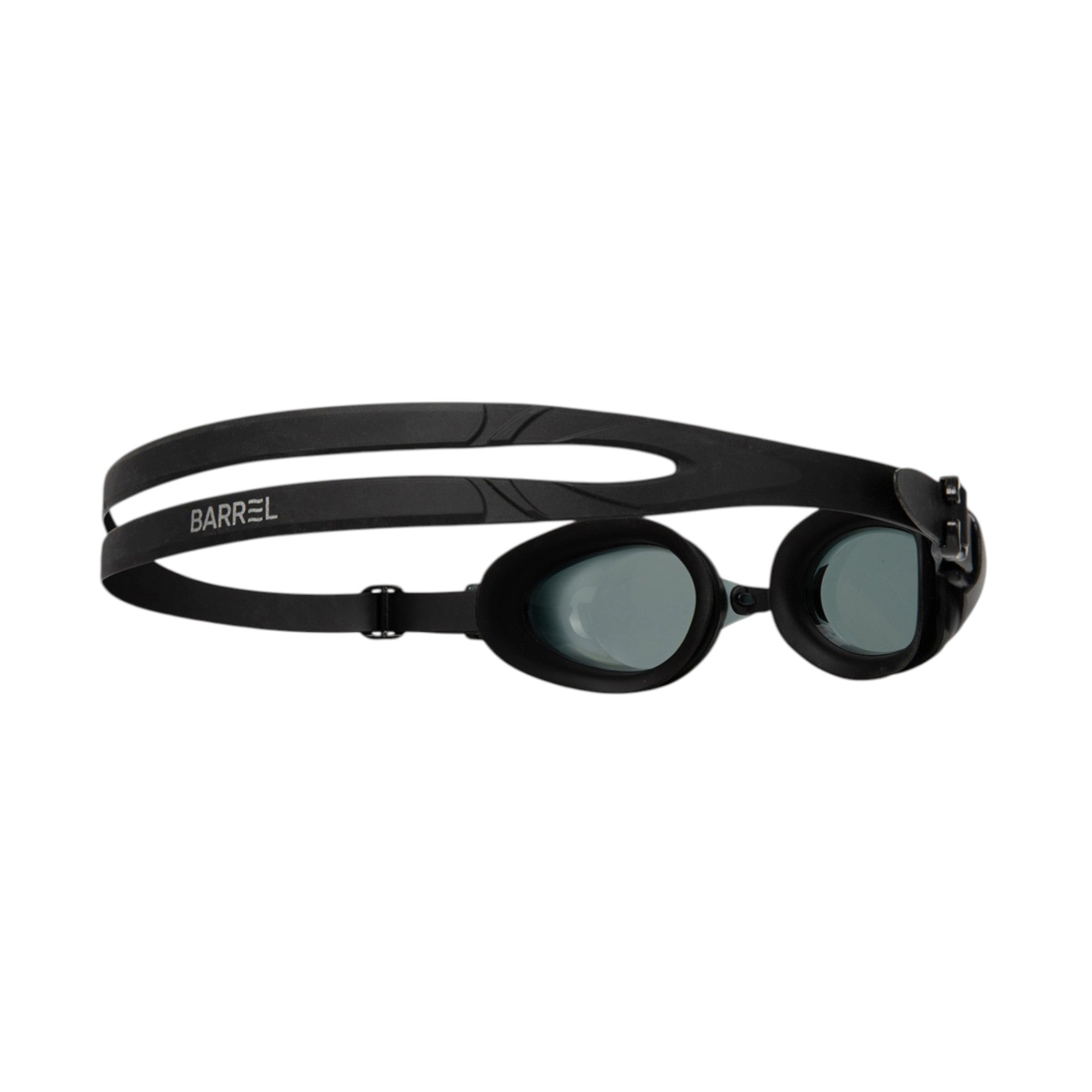 Barrel Training Non Mirror Swim Goggles-BLACK - Image 2