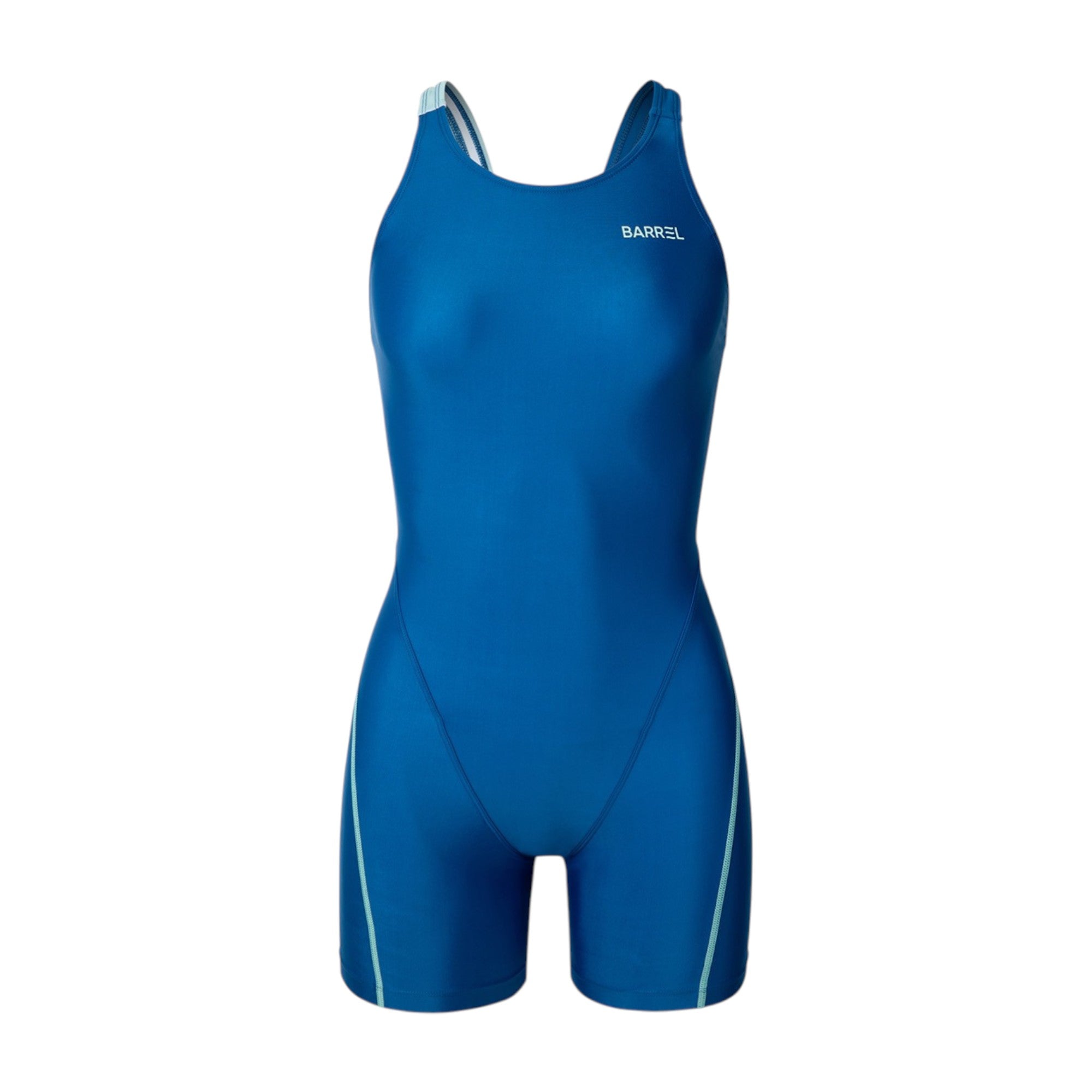 Barrel Women Basic Xback Quarter Length-BLUE - Image 3