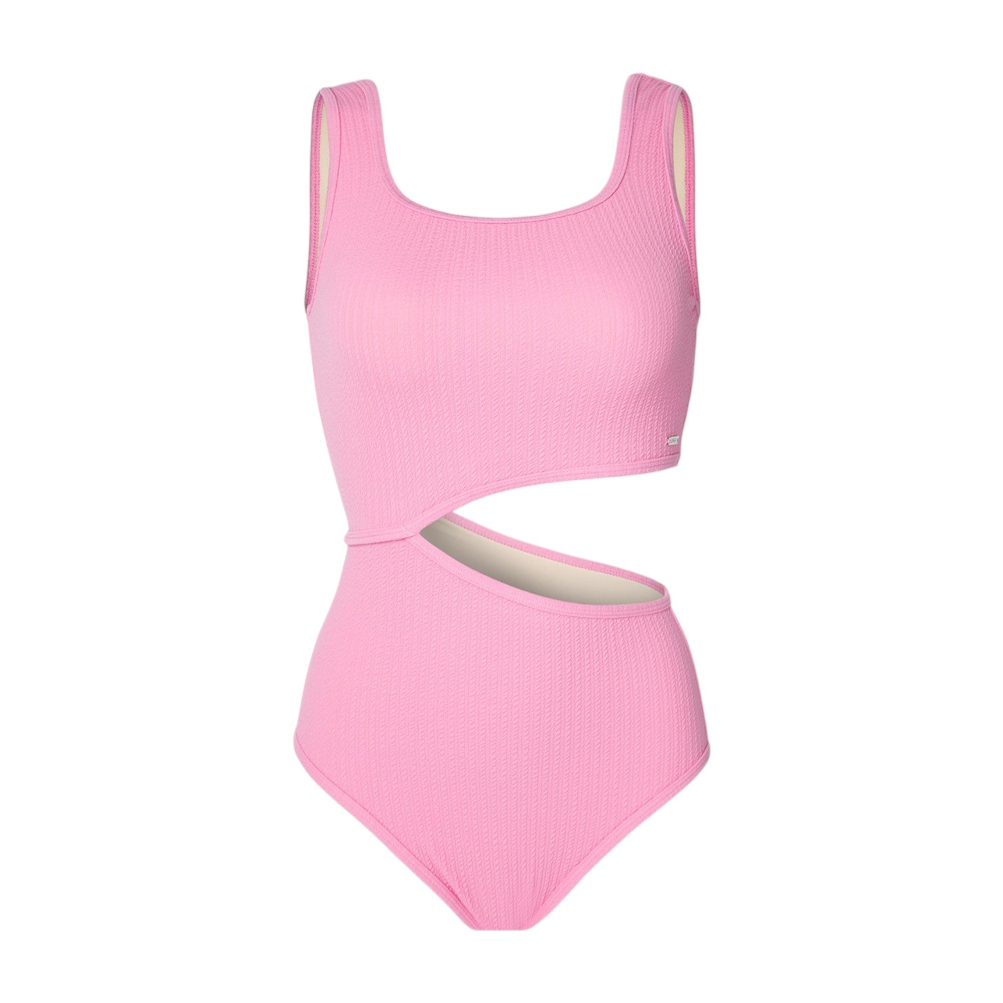 Barrel Women Cut-Out One Piece-PINK - Image 3