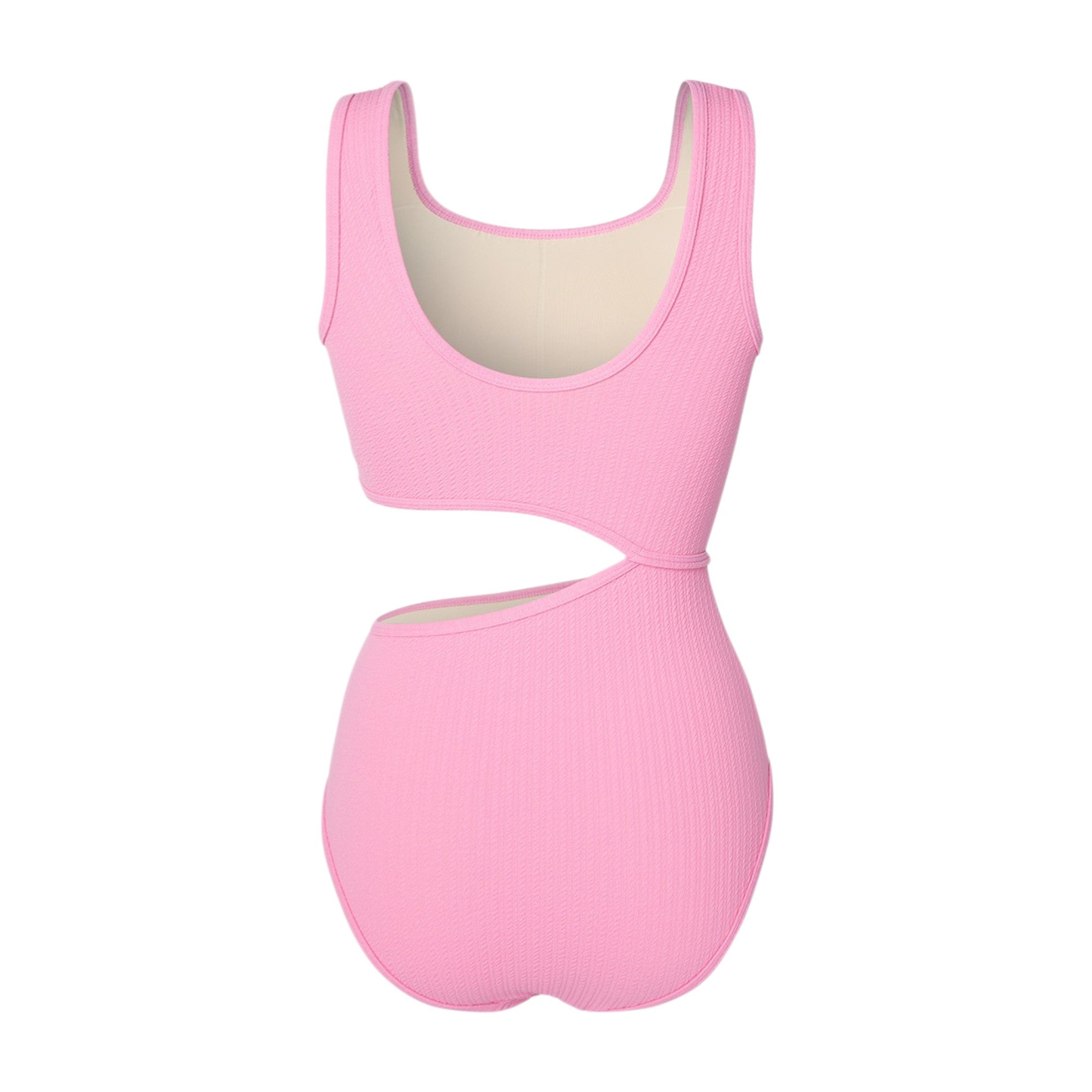Barrel Women Cut-Out One Piece-PINK - Image 4