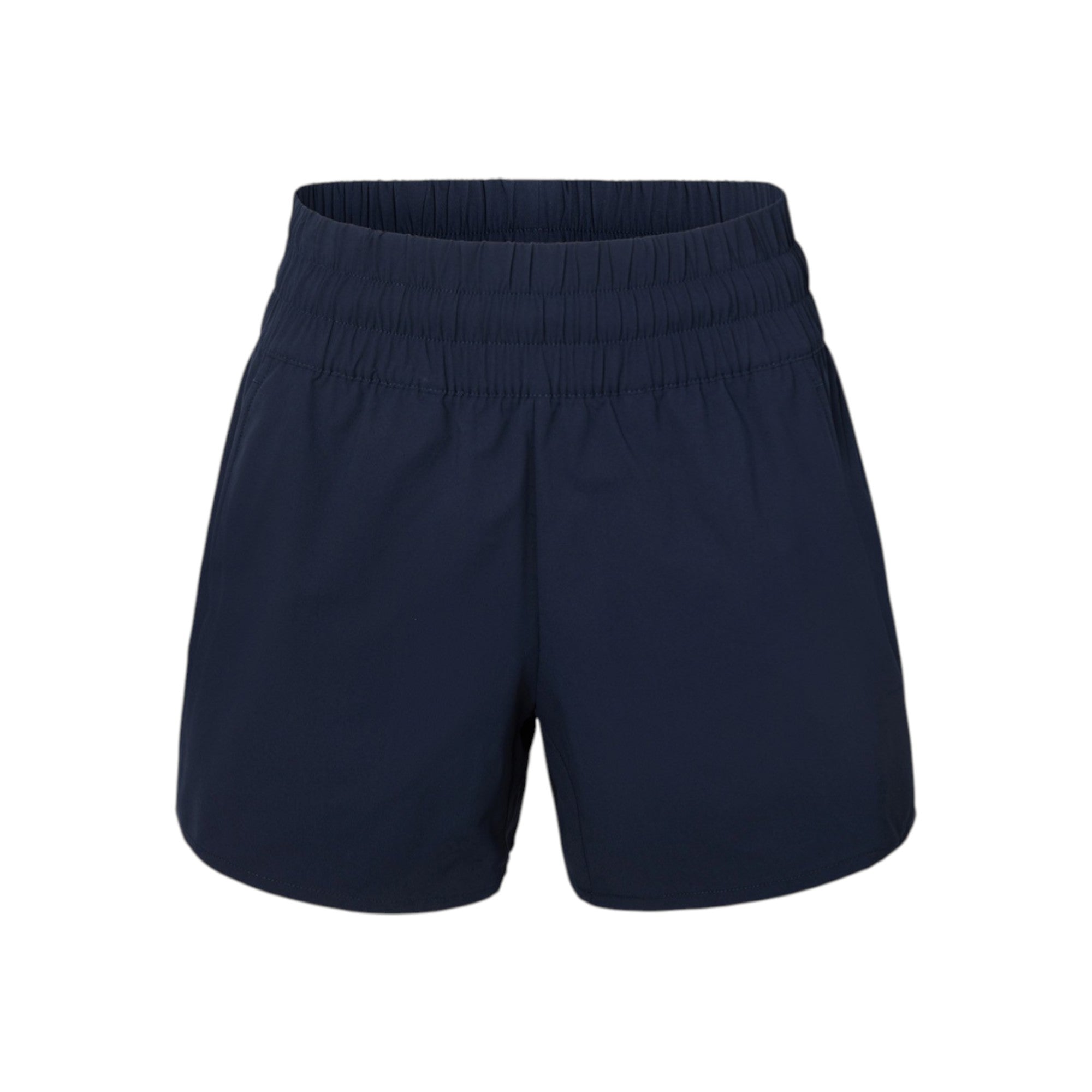 Barrel Women Essential HW Half Legging Shorts-NAVY