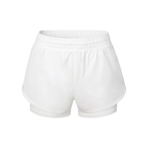 Barrel Women Essential Half Legging Shorts-WHITE