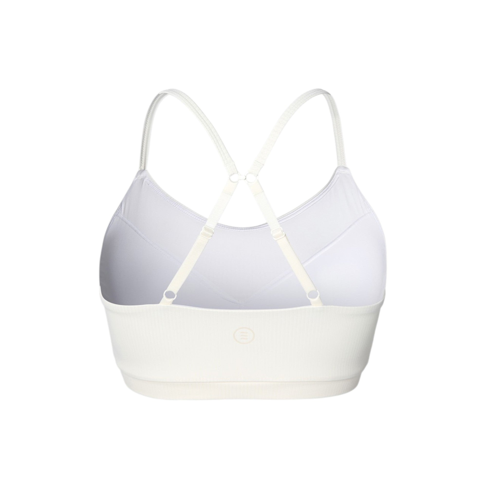 Barrel Women Essential Ribbed Bra Top-IVORY - Image 4