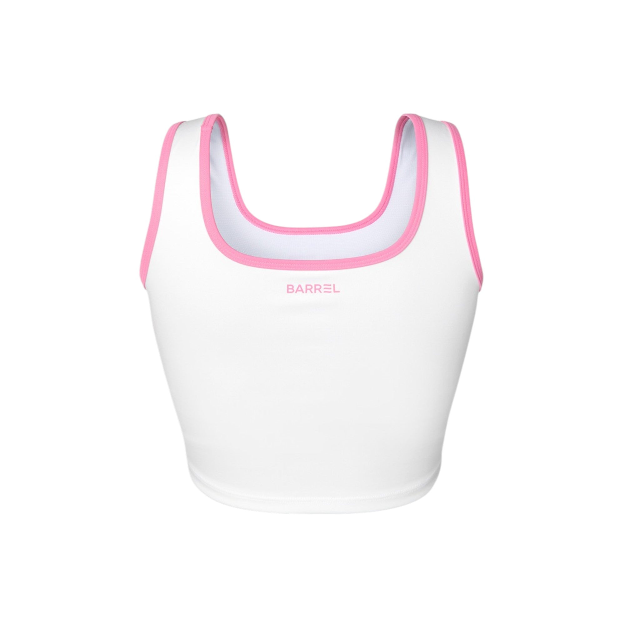 Barrel Women Typography Tank Top-WHITE - Image 4