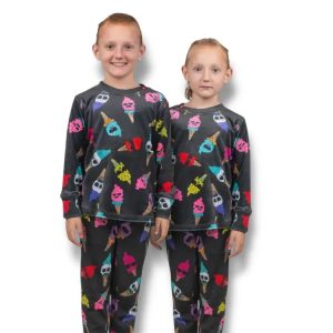 Airhole Kids Milk Fleece Thermal Set-CONE