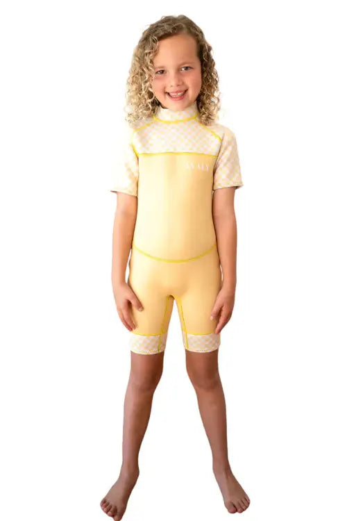 Avaly Kids 2mm Shorty Wetsuit-avoca - Image 2