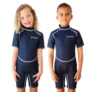 Avaly Kids 2mm Shorty Wetsuit-brighton