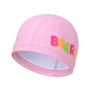 Barrel Ballon Silitex Swim Cap-pink