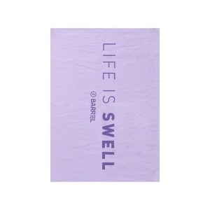Barrel Basic Aqua Towel-lavender