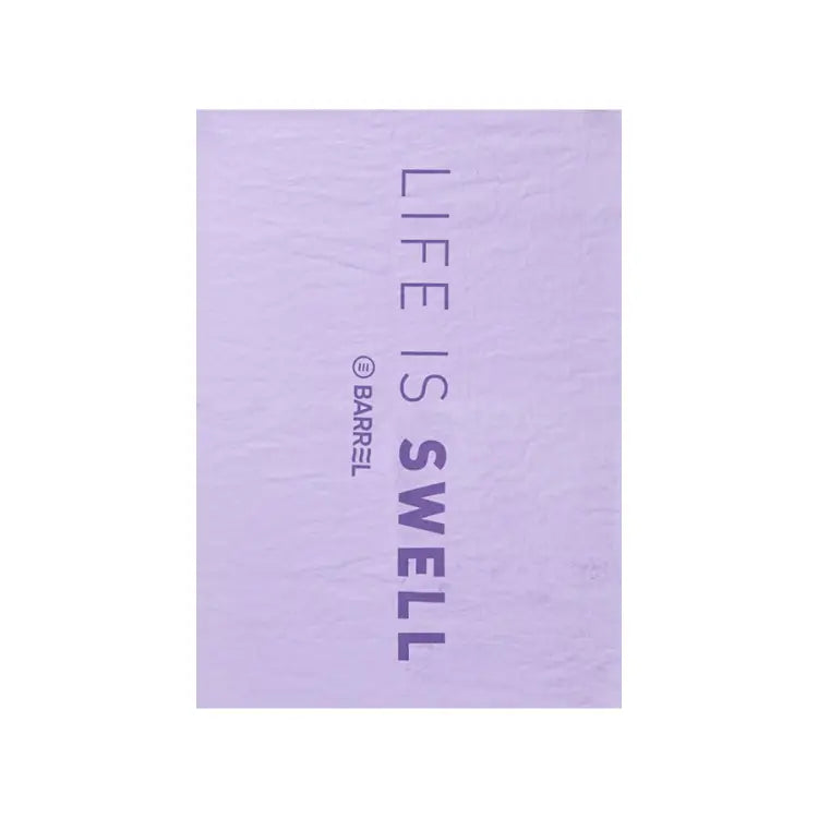 Barrel Basic Aqua Towel-lavender
