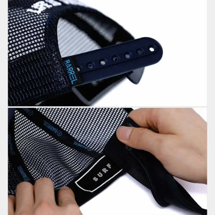 Barrel Big Wave Mesh Cap-black - Image 7