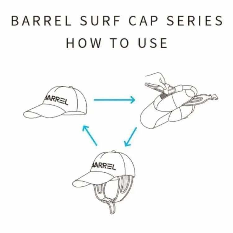 Barrel Big Wave Mesh Cap-black - Image 8