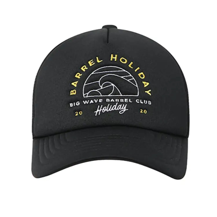Barrel Big Wave Mesh Cap-black - Image 3