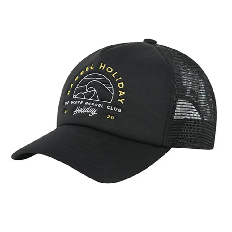 Barrel Big Wave Mesh Cap-black - Image 2
