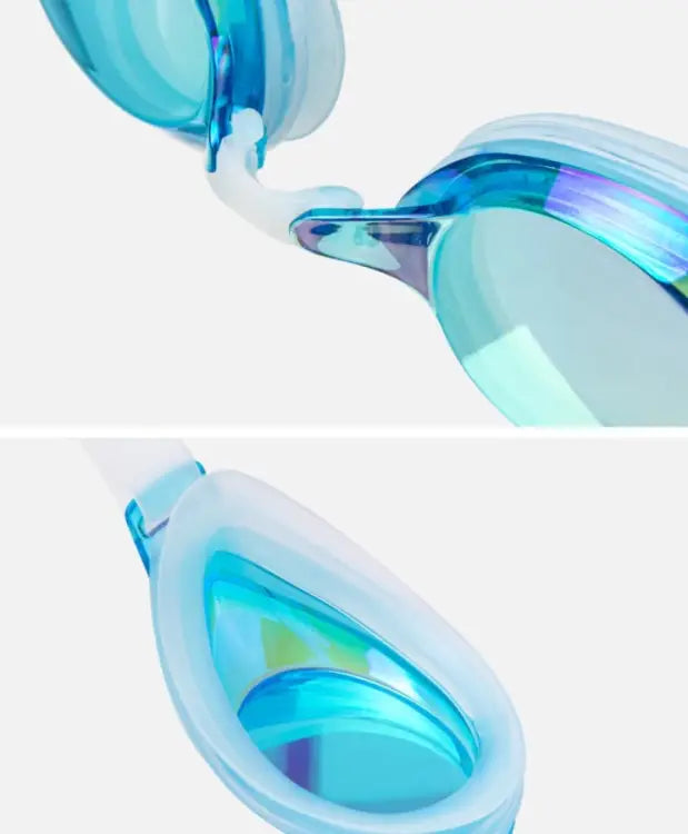 Barrel Glide Mirror Swim Goggles-blue/white - Image 3