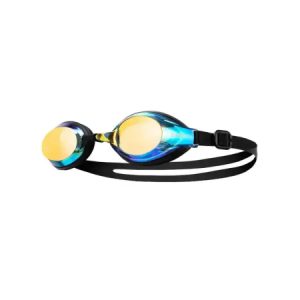 Barrel Glide Mirror Swim Goggles-gold/black