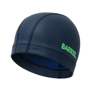Barrel Kids Basic Silitex Swim Cap-navy