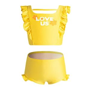 Barrel Kids Buddy Two Piece Swimsuit-yellow