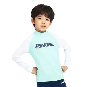 Barrel Kids Essential Rash Guard-mint