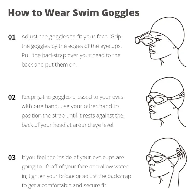 Barrel Kids Mirror Swim Goggles-black/black - Image 4