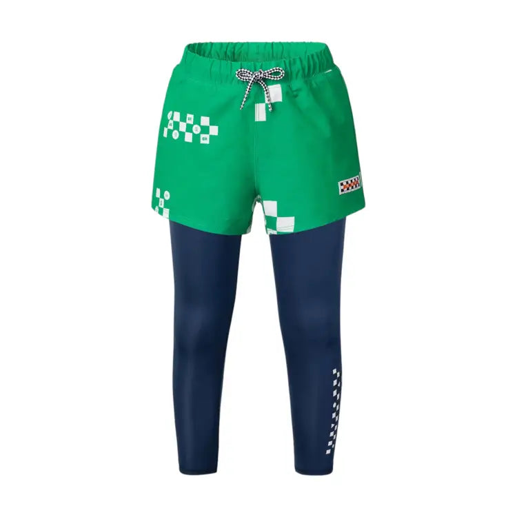 Barrel Kids Move Urban Water Leggings-GREEN