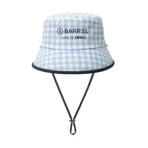 Barrel Kids Reversible Aqua Bucket Hat-navy