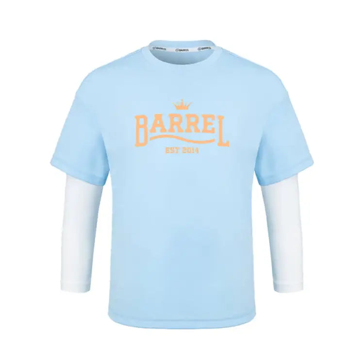 Barrel Kids Romantic Motion Layered Rashguard-aqua - Image 2