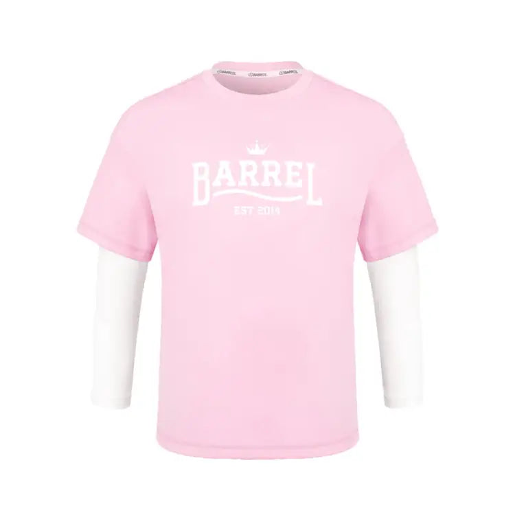Barrel Kids Romantic Motion Layered Rashguard-pink - Image 2