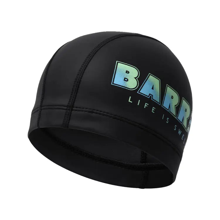 Barrel Kids Sherbet Silitex Swim Cap-black
