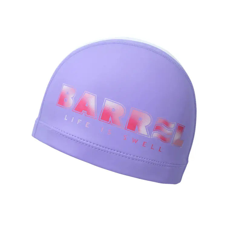 Barrel Kids Sherbet Silitex Swim Cap-lavender - Image 2