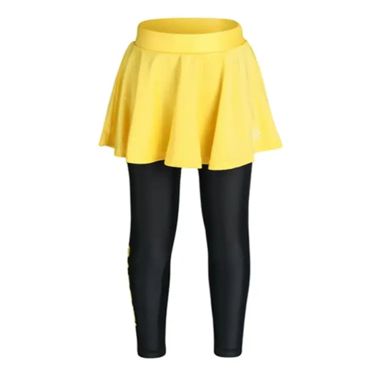 Barrel Kids Skirt Water Leggings-yellow