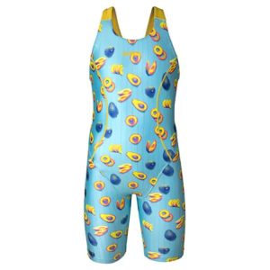 Barrel Kids Training Tech Swimsuit-avocado